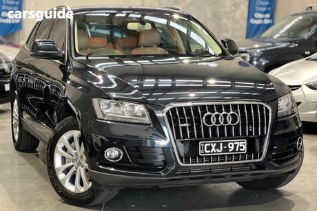 Black 2012 Audi Q5 Wagon 2.0 Tfsi Quattro