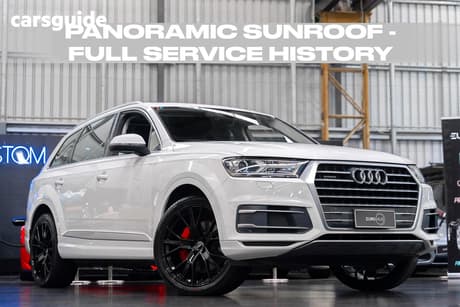 White 2019 Audi Q7 Wagon 45 Tdi Quattro