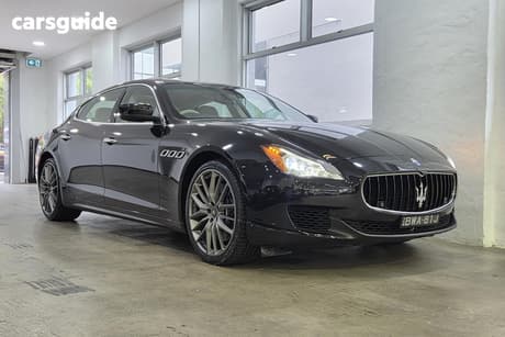 Black 2014 Maserati Quattroporte Sedan Gts