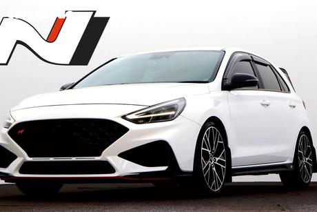 White 2021 Hyundai I30 Hatchback N