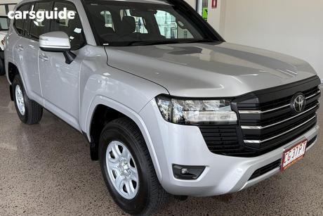 Silver 2025 Toyota Landcruiser Wagon Lc300 Gx (4X4)