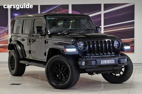 Black 2021 Jeep Wrangler Unlimited Hardtop Overland (4X4)