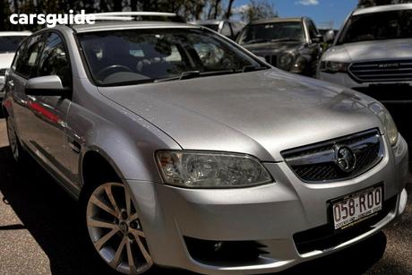 Silver 2011 Holden Commodore Sportswagon Berlina International