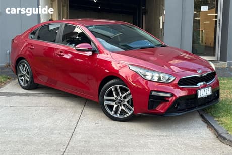 Red 2018 Kia Cerato Sedan Sport+ Safety Pack
