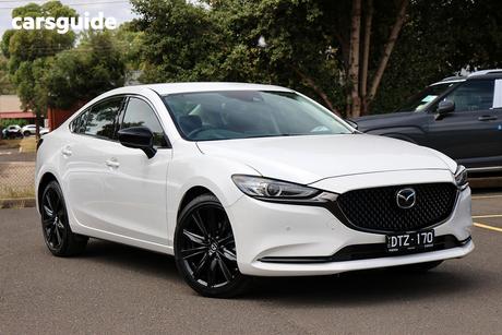 White 2024 Mazda 6 Sedan G35 Gt Sp
