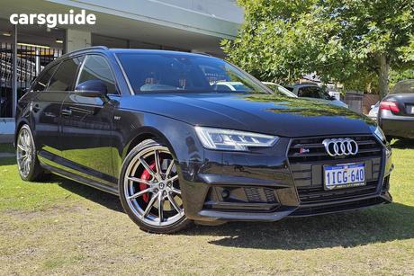Black 2017 Audi S4 Wagon 3.0 Tfsi Quattro Avant