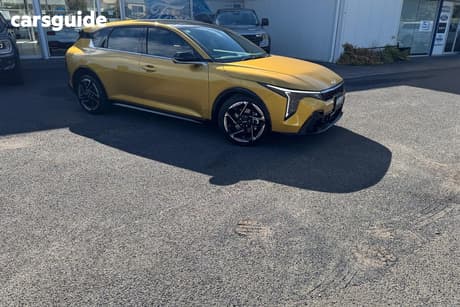Yellow 2026 Kia K4 Hatchback Gt-Line