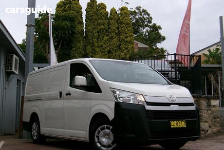 White 2020 Toyota HiAce Van Lwb Gl (Colours)