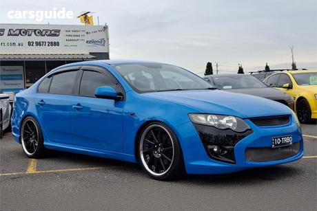 Blue 2010 Ford Falcon Sedan Xr6