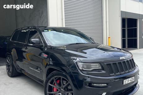 Black 2014 Jeep Grand Cherokee Wagon Srt 8 (4X4)