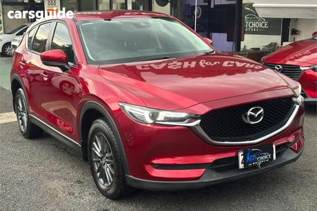 Red 2017 Mazda CX-5 Wagon Maxx Sport (4X4)