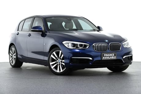 Blue 2018 BMW 118I Hatchback Sport Line