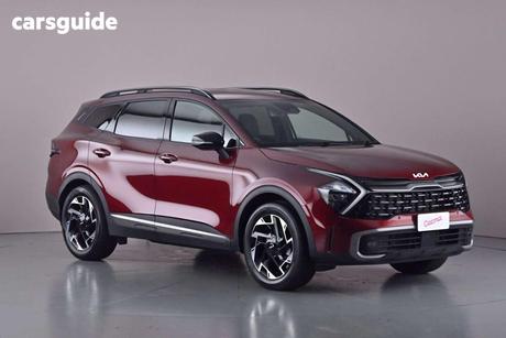 Red 2023 Kia Sportage Wagon Sx+ (Fwd)