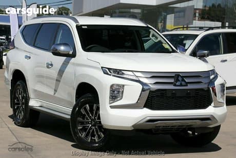 White 2025 Mitsubishi Pajero Sport Wagon Gls (4Wd) 7 Seat