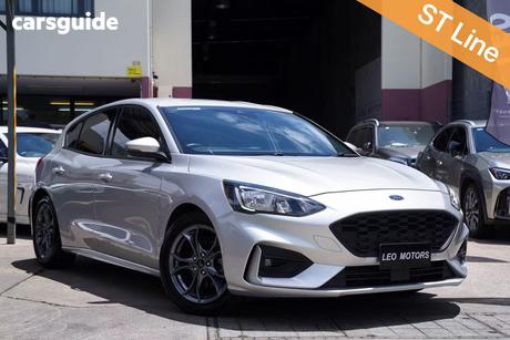 Silver 2019 Ford Focus Hatchback St-Line