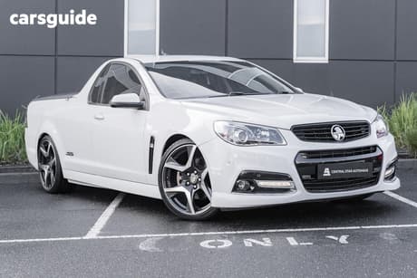 White 2014 Holden UTE Utility Ss Storm