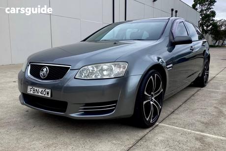 Grey 2013 Holden Commodore Sportswagon Omega (Lpg)
