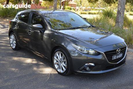 Grey 2014 Mazda 3 Hatchback Sp25