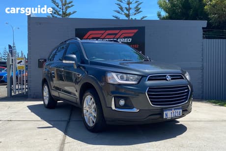 Grey 2017 Holden Captiva Wagon Active 5 Seater