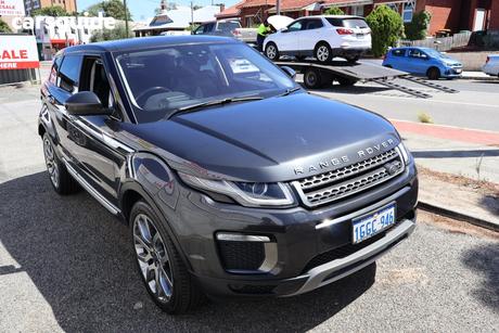 Black 2017 Land Rover Range Rover Evoque Wagon Td4 180 Hse