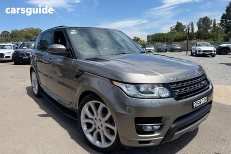 Silver 2017 Land Rover Range Rover Sport Wagon 3.0 Tdv6 Se