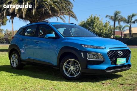 Blue 2019 Hyundai Kona Wagon Active (Fwd)