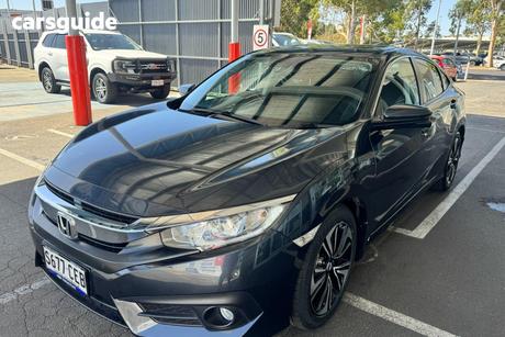 Blue 2016 Honda Civic Sedan Vti-L