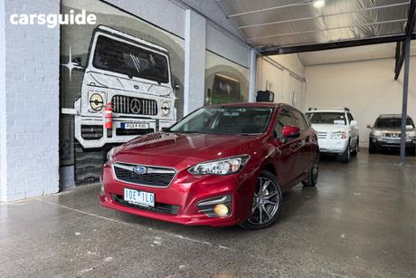 Red 2017 Subaru Impreza Hatchback 2.0I-L (Awd)