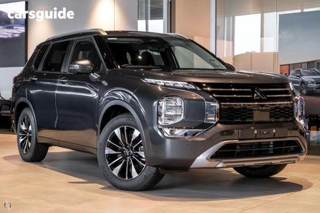 Grey 2025 Mitsubishi Outlander Wagon Ls 7 Seat (Awd)