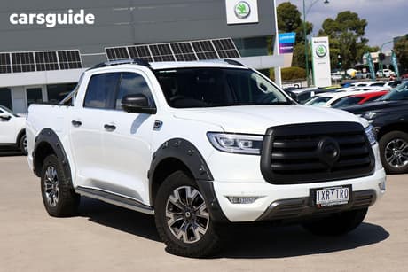 White 2022 GWM UTE Dual Cab Utility Cannon-X (4X4)
