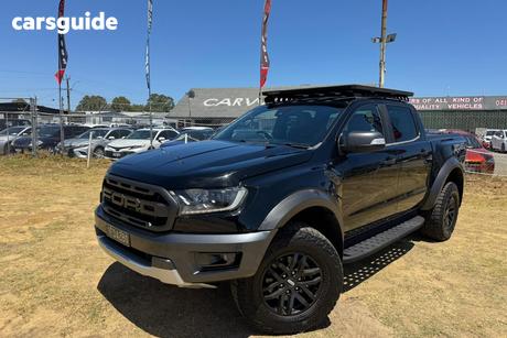 Black 2020 Ford Ranger Double Cab Pick Up Raptor 2.0 (4X4)