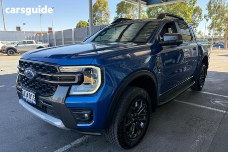 Blue 2025 Ford Ranger Double Cab Pick Up Wildtrak 3.0 (4X4)