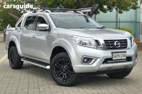 Silver 2018 Nissan Navara Dual Cab Utility St-X (4X4)