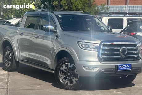 Silver 2022 GWM UTE Dual Cab Utility Cannon-X (4X4)