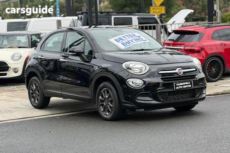 Black 2016 Fiat 500 Hatchback Pop