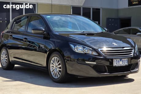 Black 2014 Peugeot 308 Hatchback Access