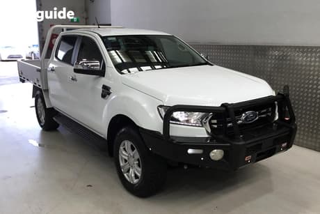 White 2018 Ford Ranger Dual Cab Utility Xlt 3.2 (4X4) (5 Yr)