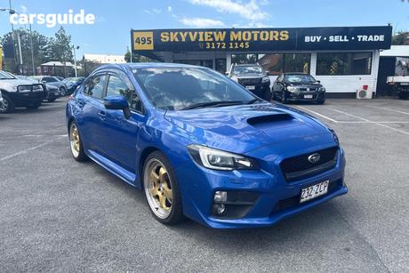 Blue 2016 Subaru WRX Sedan (Awd)