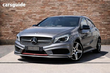 Grey 2014 Mercedes-Benz A250 Hatchback Sport