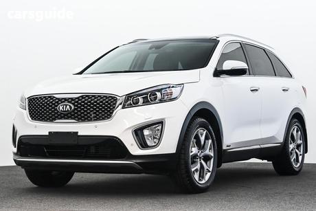 White 2017 Kia Sorento Wagon Platinum (4X4)