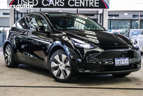 Black 2023 Tesla Model Y Wagon Rear-Wheel Drive