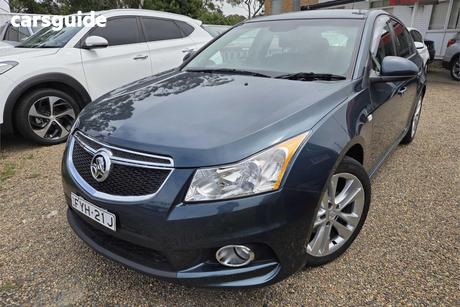 Blue 2013 Holden Cruze Hatchback Sri V