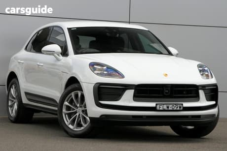 White 2024 Porsche Macan Wagon