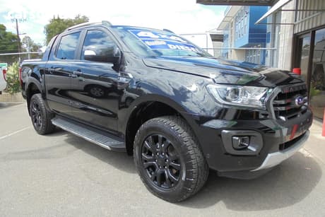 Black 2021 Ford Ranger Double Cab Pick Up Wildtrak 3.2 (4X4)