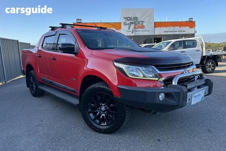 Red 2016 Holden Colorado Crew Cab Pickup Z71 (4X4)