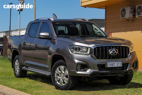 Grey 2021 LDV T60 Double Cab Utility Pro (4X4)