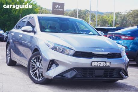 Grey 2021 Kia Cerato Sedan Sport+