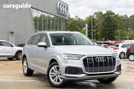 Silver 2022 Audi Q7 Wagon 45 Tdi Quattro Mhev