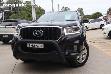 Black 2021 LDV T60 Double Cab Utility Pro (4X4)