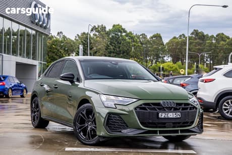 Green 2024 Audi A3 Sportback 35 Tfsi S Line (Mhev)